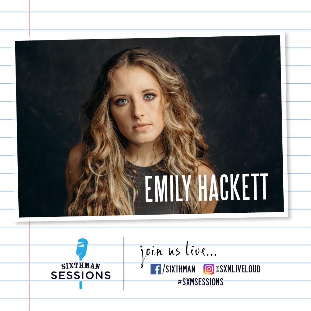 So excited for Friday! For a number of reasons....👀 Tune in via Facebook Live for @Sixthman Sessions w/me on June 21 around 2:00PM ET. facebook.com/sixthman #SixthmanSessions #SXMsessions