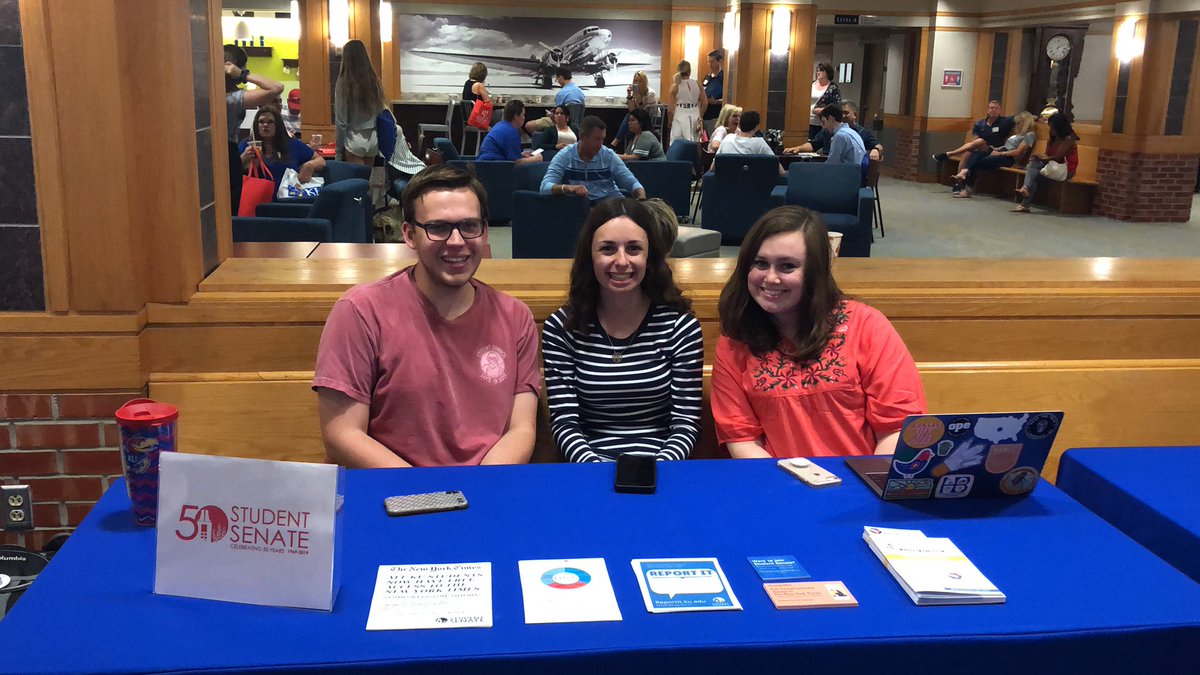 KUPresident's tweet image. Visit us during #KUOrientation 3:30-5pm every Tuesday-Friday!