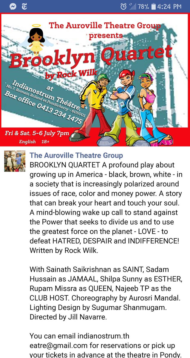 brooklynquartet's tweet image. So cool and exciting that Brooklyn Quartet is opening AS ENSEMBLE, in India in a few weeks. Imagine that..