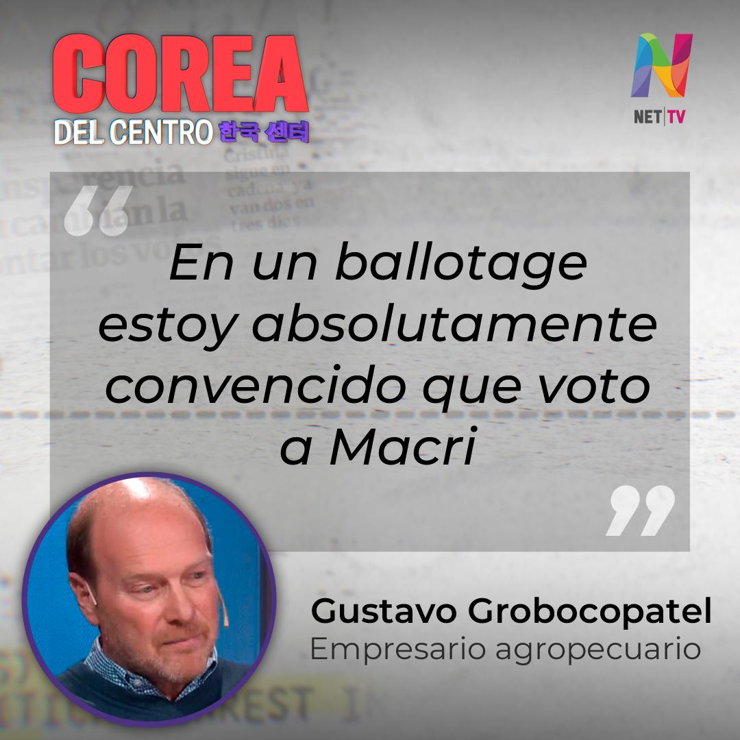 El empresario agropecuario reveló qué haría en caso de un ballotage entre Fernández y Macri en #CoreaDelCentro 👇canalnet.tv/page/senal-en-…