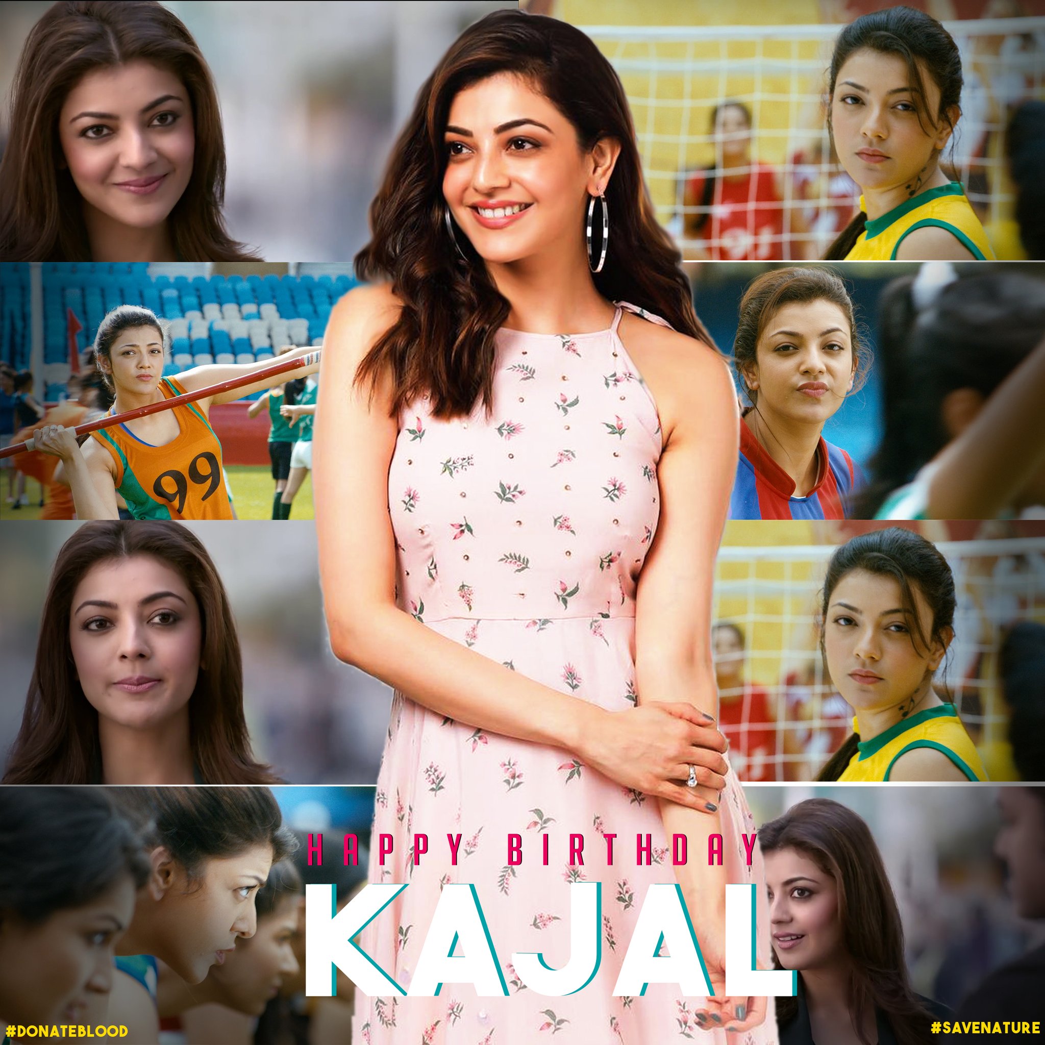  Happy birthday kajal Agarwal   