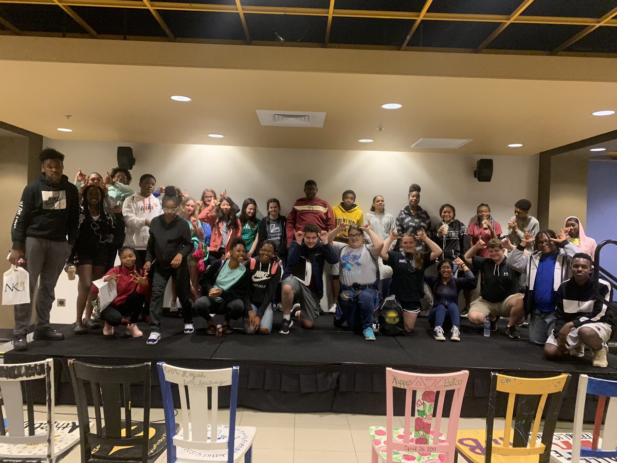 Summer College Tour Day 2 - NKU and the Freedom Center ....kids are seeing some differences between campuses and programs....and learned some history so we can make better choices with our future! #generallydefendingourfuture @LHS_PrincipalJ <a href="/FRYSCKy/">Kentucky FRYSC</a>