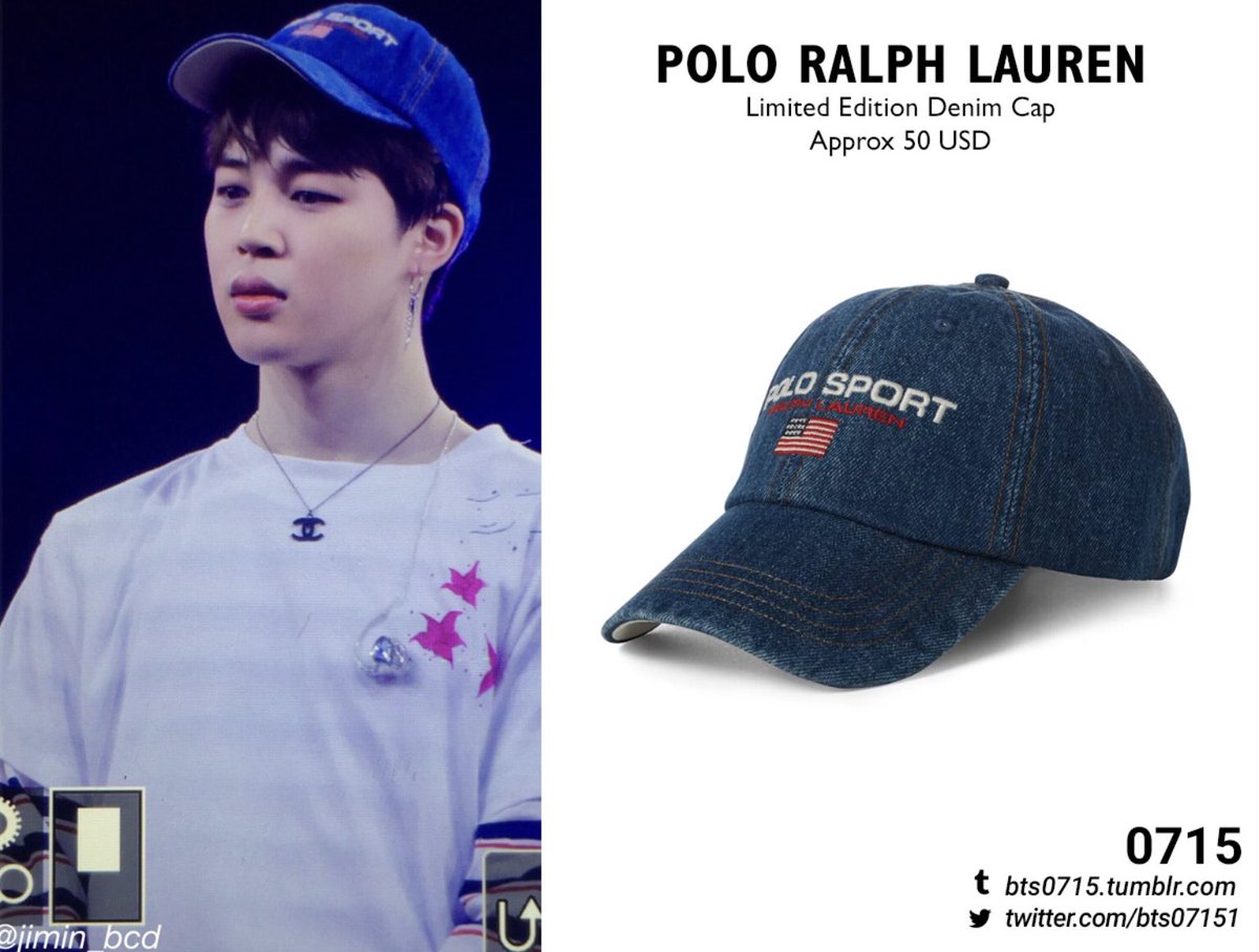 polo sport denim cap