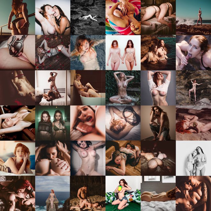 Here's a look at an example shot from each of every set and video that I've posted for my members for