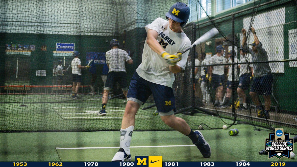 umichbaseball's tweet image. Another good day in Omaha 〽️ #GoBlue