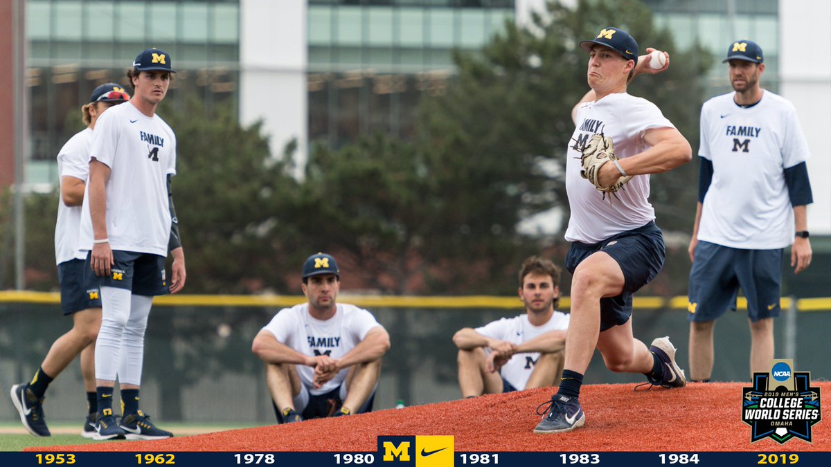 umichbaseball's tweet image. Another good day in Omaha 〽️ #GoBlue