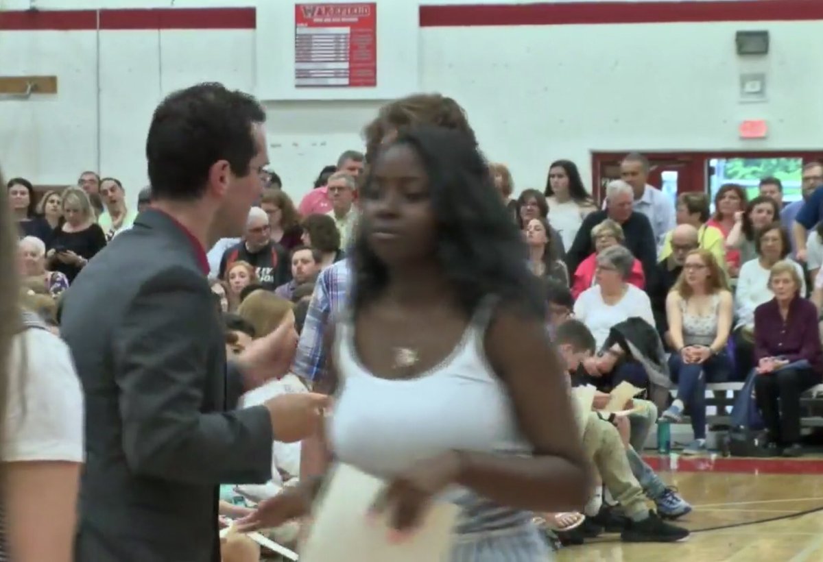 METCOWakefield's tweet photo. Our 8th graders at GMS’ Moving On Ceremony https://t.co/OWdhmiLxCu