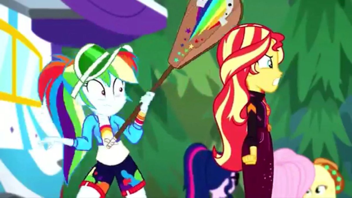 OMG #RainbowDash accidentally Spanked Sunset and she is so pissed lol.

#MyLittlePony #MLP #MLPFiM #MyLittlePonyEquestriaGirls #MLPEquestriaGirls #EquestriaGirls #MLPEG #SunsetShimmer #Brony