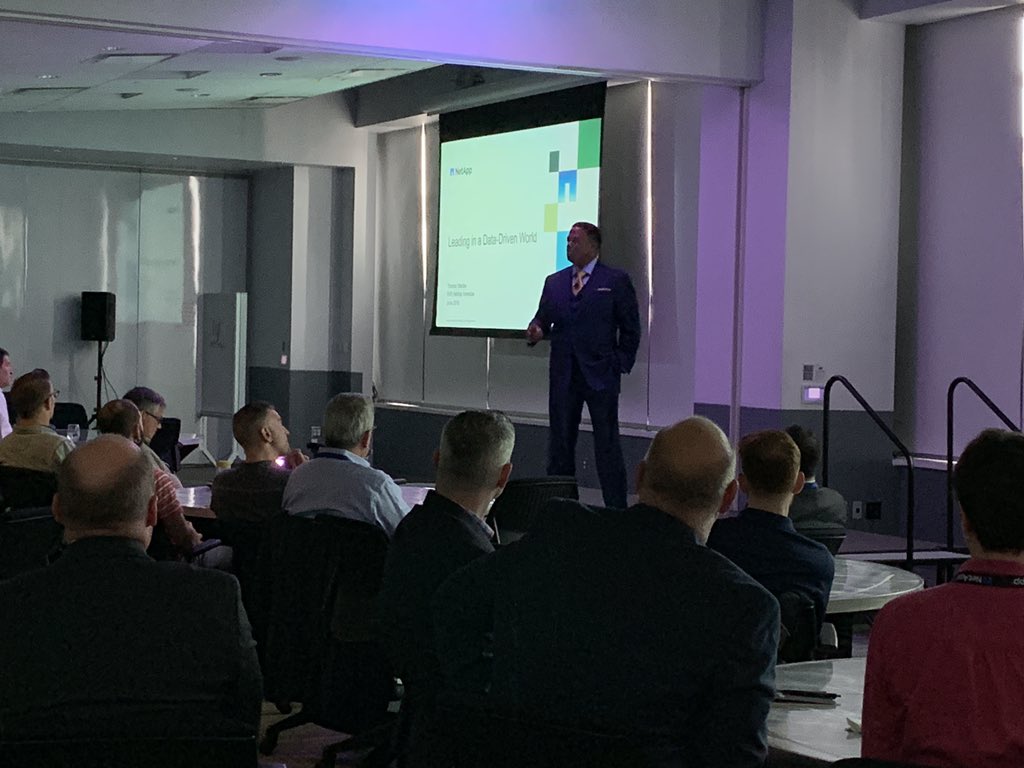 RunnerRyan11's tweet photo. Great first day of the #NetAppEBC #OnTheRoad in #Philadelphia. Thanks @WThomasStanley and @KateSwanborg for amazing keynotes! Now on to NYC! #DataDriven #NetApp #Convene #CiraCentre https://t.co/4jnt0Mih1t