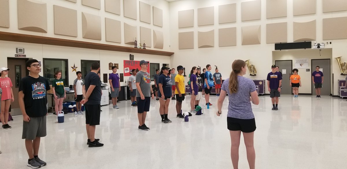 CTHSDrumMajors's tweet photo. Awesome job at fitness camp today guys! Got a little drizzle outside so we finished out fundamentals in the band hall! 🌦☔⚡#badflashbacks https://t.co/P3LsD291D4
