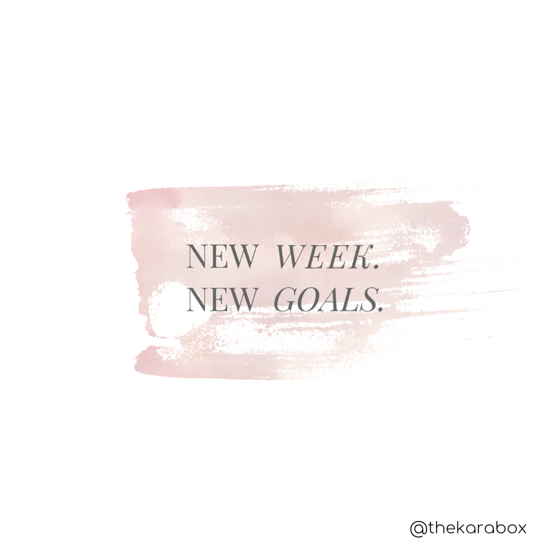 thekarabox's tweet photo. What is your #1 goal for the week?

#mindset #goalcrusher #goals #newweek #writeitdown # success #businesscoach #businesswoman #hustle #goforit #mompreneurlife #cleanbeauty #businessbuilder #thekarabox https://t.co/tthgRkcwNL