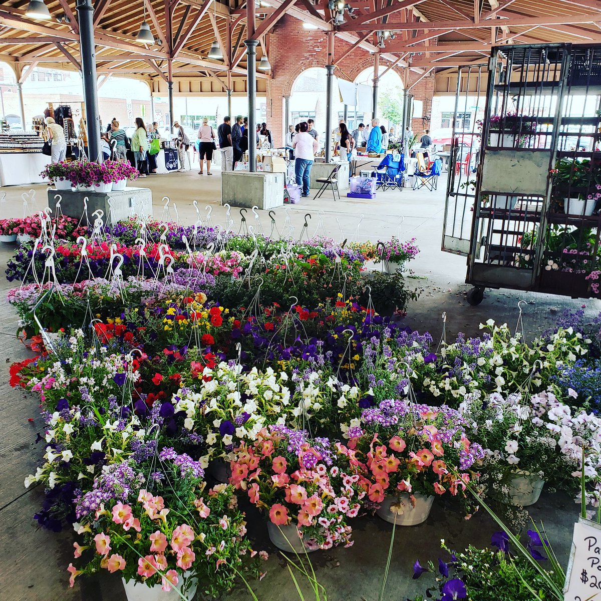 BuyMichiganNow's tweet photo. Tuesdays at the market are so much fun! Today we got to bring some Michiganders down who had never been to @EasternMarket before. What a privilege and a joy.
#buylocal #discoverdetroit https://t.co/VhSLkLd3Oc