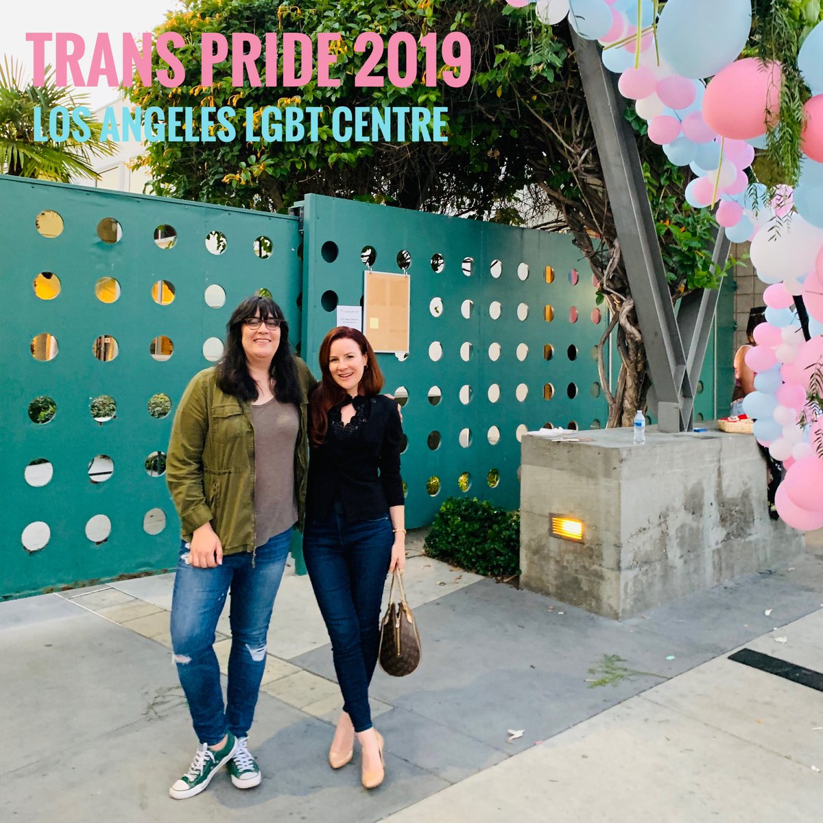 swimshortfilm's tweet photo. Thank You to the @LALGBTCenter for screening SWIM at Trans Pride! Here's Swim Director #MariWalker and Actress/Producer @KatharineMcEwan at the event. If you missed the screening, you can watch Swim at https://t.co/XA8GJEWBWO. #TransPride  #SwimShortFilm #Pride2019 #PrideMonth https://t.co/E6AXEtKsSl