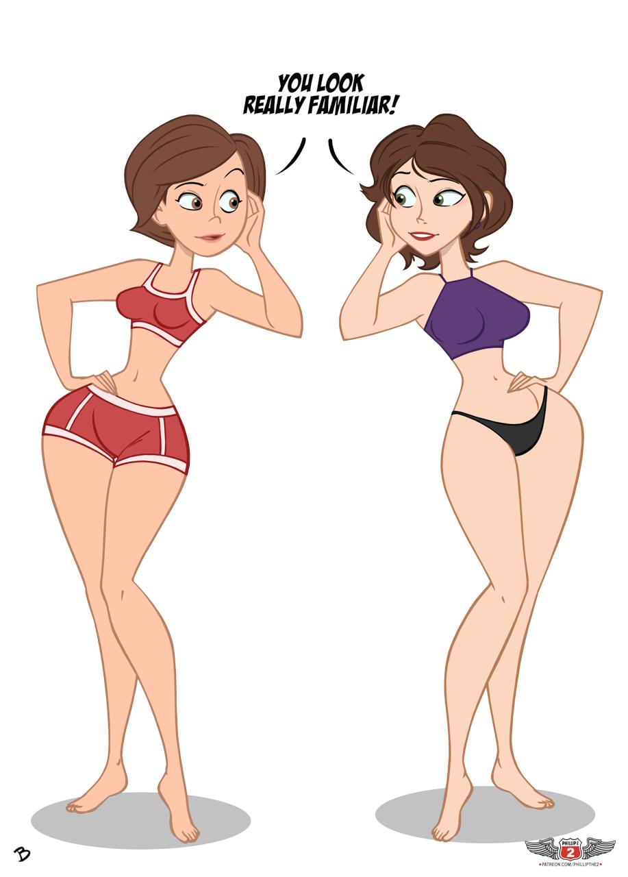 phillipthe2 on X: It's far easier to reuse an existing animation character  model than to create a whole new one. Case in point, Helen Parr and Aunt  Cass. Just sayin'. t.co7A2oE8vgQc 