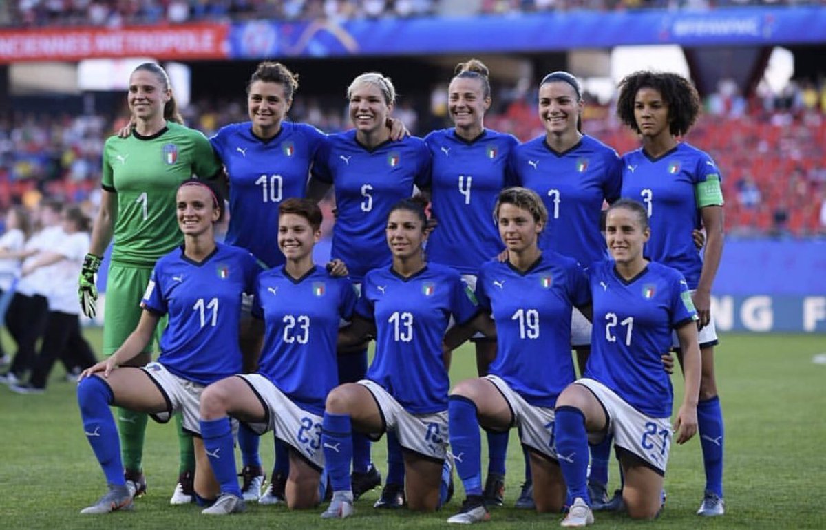 Mughoot's tweet photo. @cristianagire is the player that took part in the most shots in the game vs Brazil (4).
Cristiana is the Italian player who won the most fouls in the match (3).
She is the player that was involved in the most tackles (22) and aerial duals (11) in the match. ⚽🇮🇹 #FIFAWWC2019 https://t.co/PmFK1pwCWe