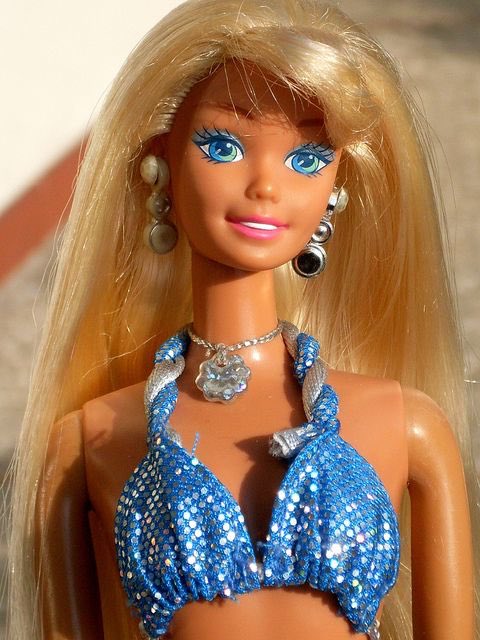 sparkle beach barbie