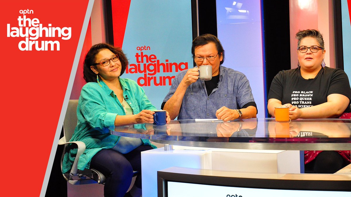 This week on #TheLaughingDrum: Consulting white people, crappy polls and The State of Two-Spirit Folk - Watch here: aptn.ca/thelaughingdru…