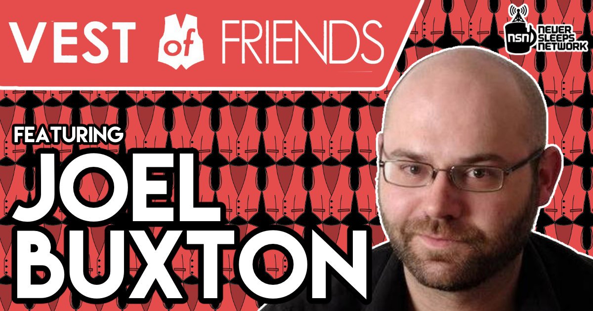 One of Toronto's nicest and wisest, <a href="/JoelBuxton/">Joel Buxton</a> joins <a href="/hallworthmarc/">Marc Hallworth</a> &amp; <a href="/morganjgeorge/">Morgan George</a> on the <a href="/VestofFriends/">Vest of Friends</a> #podcast
neversleepsnetwork.com/podcast/joel-b…

Brought to you by <a href="/HumberComedy/">Humber Comedy</a>

#toronto #comedy #podcasts #Canada #podcasting #sketchcomedy #sketch #vof #NSN #NeverSleepsNetwork #haha