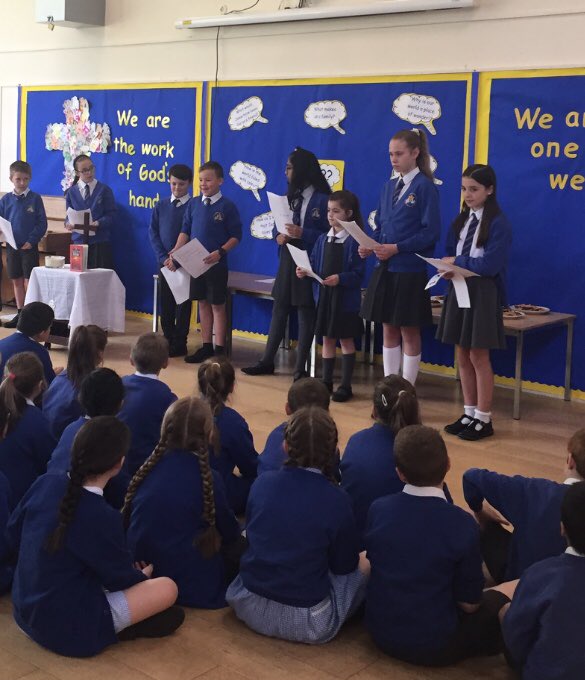 Another thought inspiring assembly on the Trinity led by Team Shine