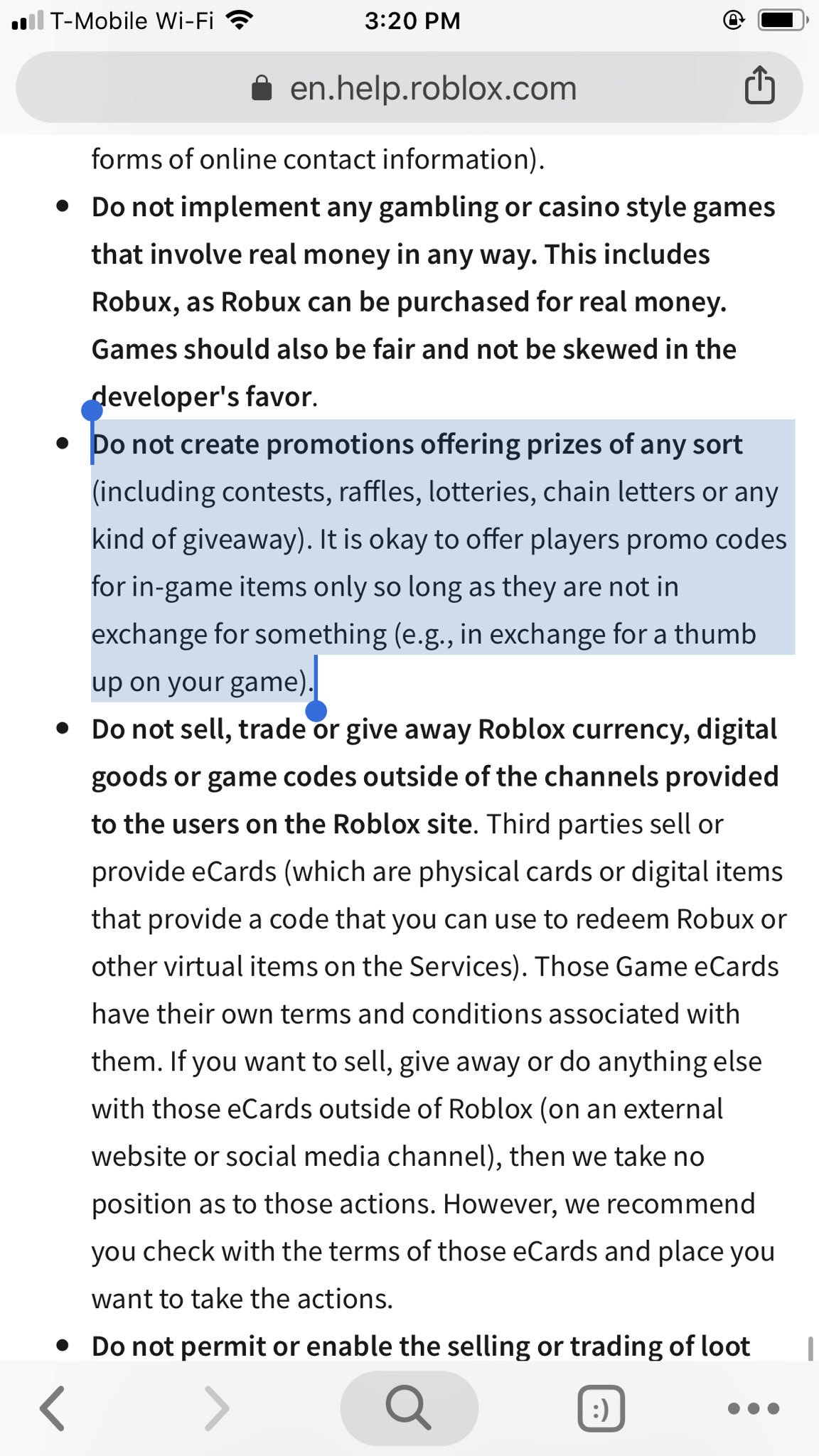 Barbie On Twitter Roblox Code Of Conduct Says You Can T Create Promotions That Offer Prizes Of Any Sort That S In Exchange For Something Else And He Is Saying He Will Give You - 1152x2048 roblox