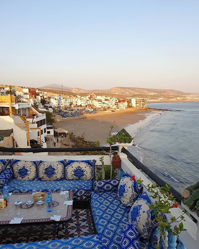 SurfBerbere's tweet photo. Sunset dinner with a view over Taghazout, get me a tajine!
.
.
.
.
.
.
.
.
.
#taghazout #surfberbere #morocco #surftrip #anchorpoint #anchors #hashpoint #surfers #moroccantiles #moroccotravel #bestvacations #inmorocco #lovemorocco #surfmaroc #surfholiday #ihavethisthingwithtiles https://t.co/AwSH36yvF9