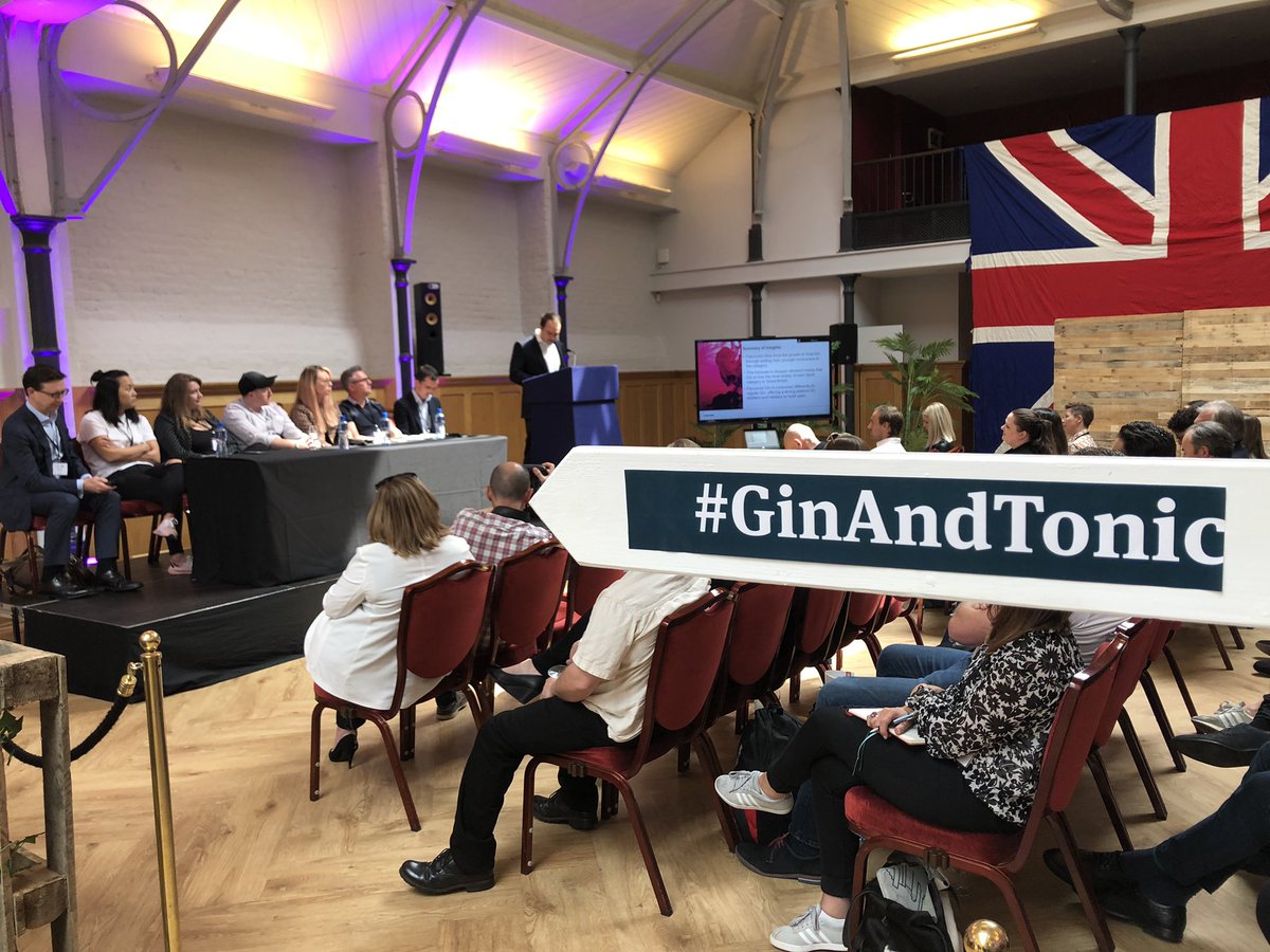 JonathanZT's tweet photo. Very interesting debate over terminology in the gin category, and what lies ahead at today’s @ThinkGin - whilst inconclusive, most definitely thought provoking. The debate continues....🍸#ThinkGin https://t.co/9fI8FA0Pr2