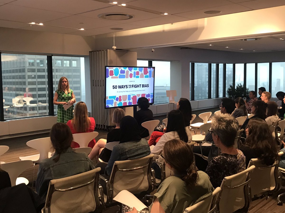 leaninboston's tweet photo. Our 50 Ways to Fight Bias workshop is currently underway @hillholliday! https://t.co/TgpjjW1SsM