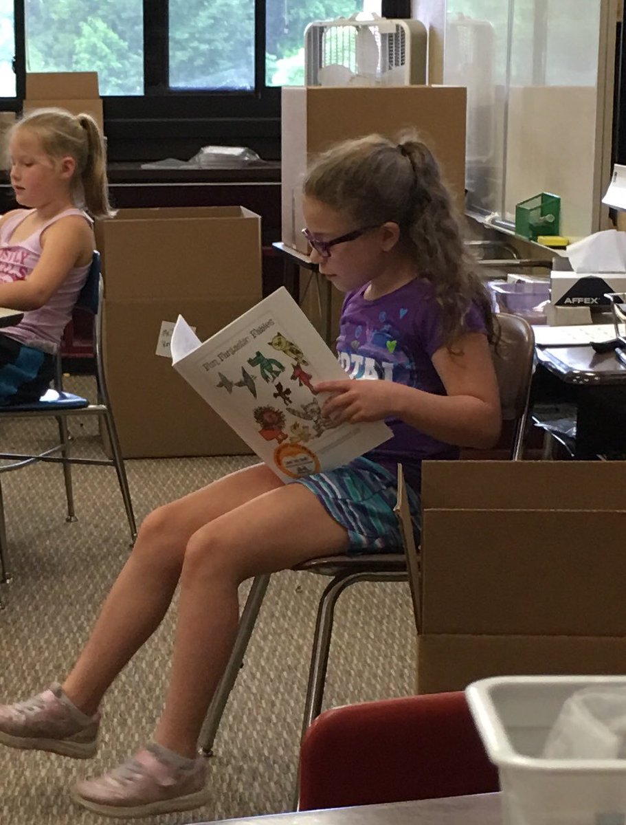 HmartMcIntosh's tweet photo. We published our Fables @studentreasures!!! Today they shared their story to the rest of the class. Thank you to OCSD Foundation for allowing each student to get their own published book. 🥰#thirdgradeauthors @OleanEastView https://t.co/NhBhWqabqz