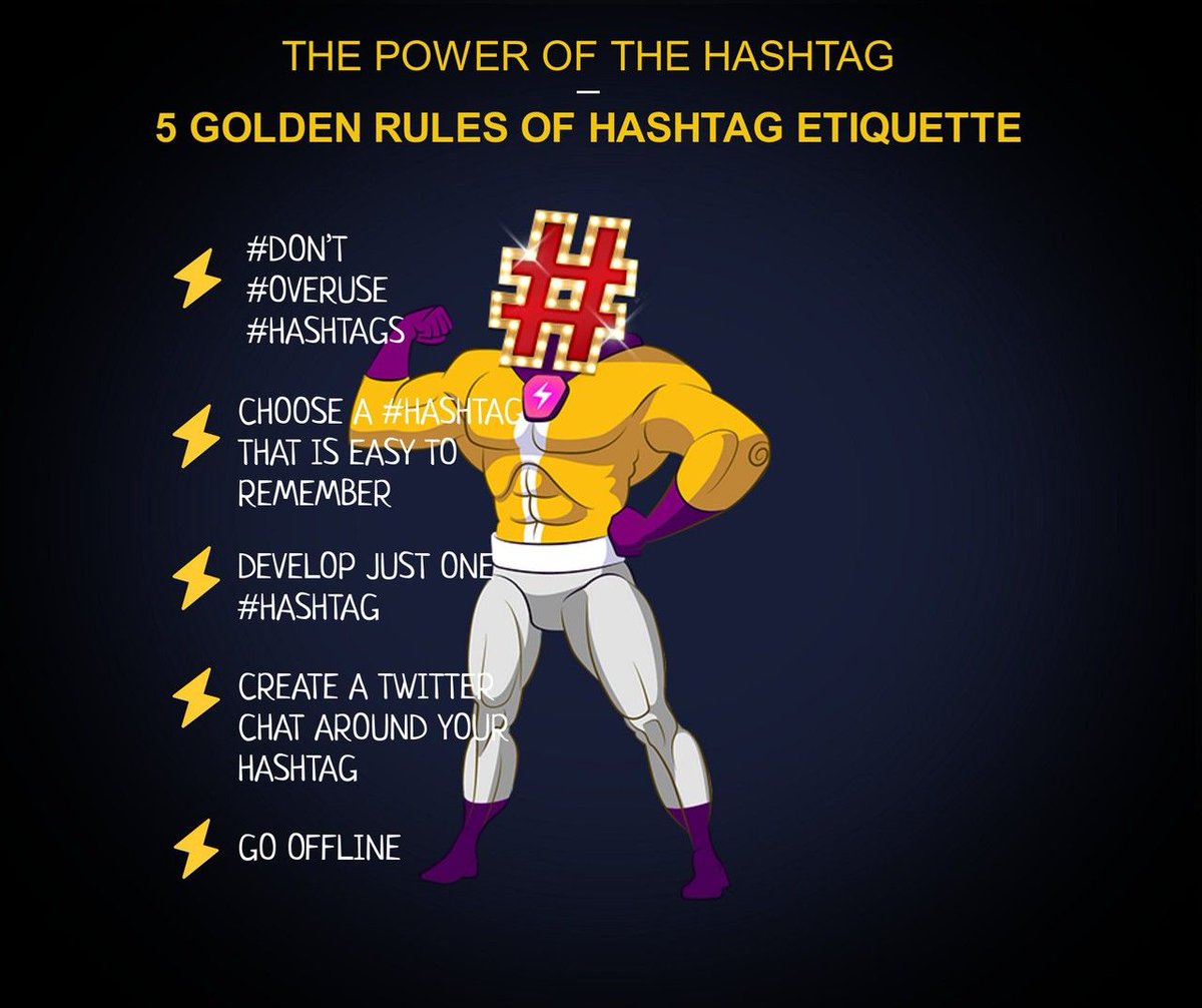 ObjectiveSeo's tweet image. The power of the Hashtag. 5 Golden Rules of Hashtag Etiquette.

#hashtags #hashtag #besthashtag #seo #digitalmarketing
