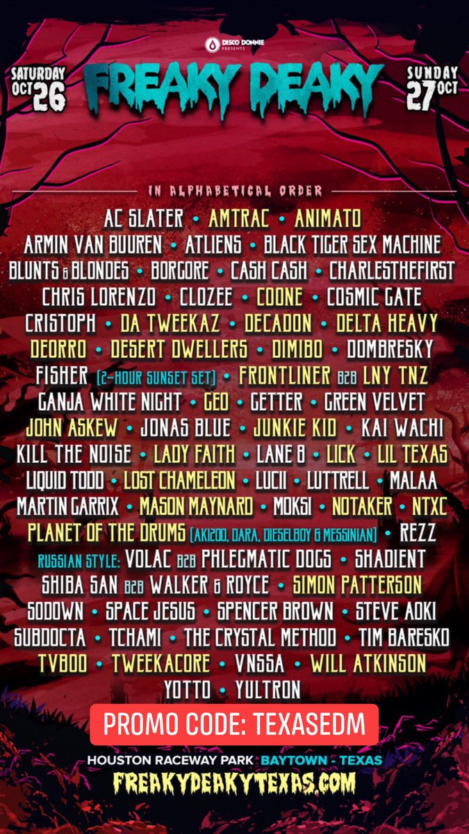 Texas EDM tweet media