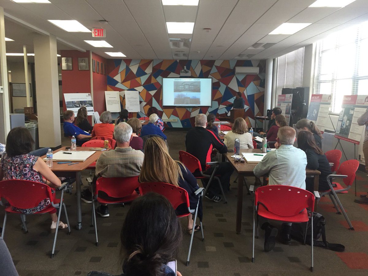 BryanDavisSupt's tweet photo. Community Design feedback night for $65 referendum.  #summerlearning https://t.co/HXyxbiOeC9