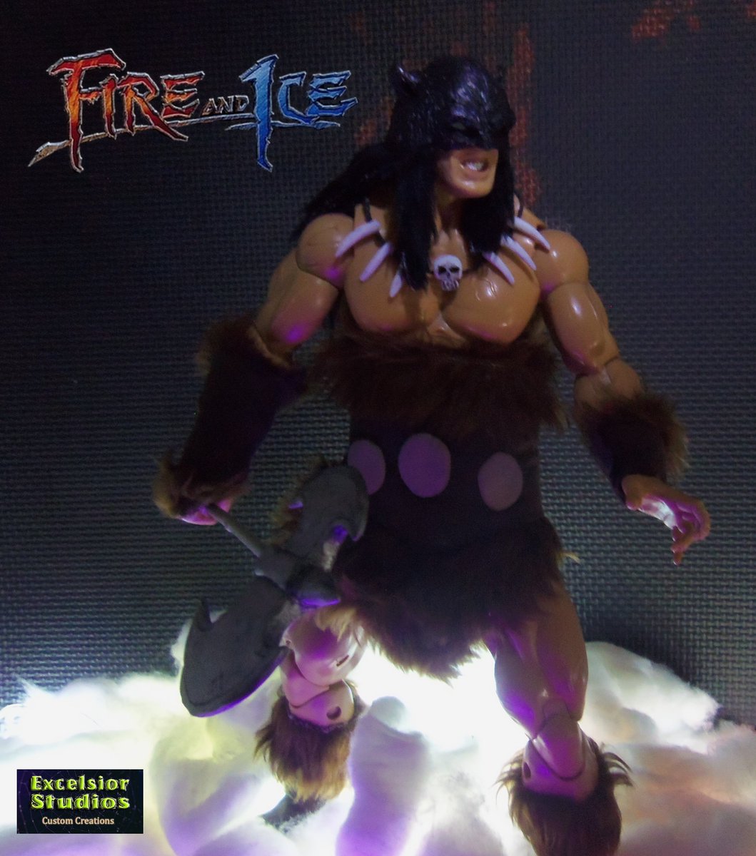 ESCC_official's tweet photo. Darkwolf 1/6 scale figure. From the 1983 animated classic, Fire &amp; Ice.
#fantasyfilm #fantasy #darkwolf #frazetta #FrankFrazetta #fireandice #barbarianfigure #fantasywarriors #fireandice1983 #collectorfigure #collectorfigures #onesixthscalefigure #sixthscale https://t.co/HABGrBC8f0