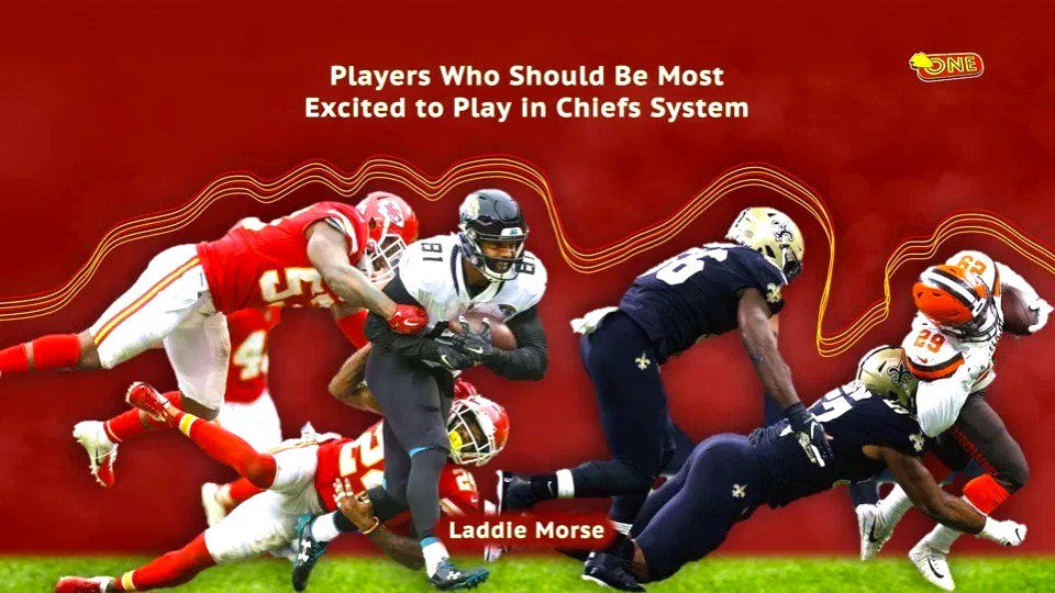 Laddiemorse's tweet photo. Players Who Should Be Most Excited to Play in Chiefs System
Laddie Morse
https://t.co/9Ekn72D5AZ
#ChiefsKingdom #ArrowheadOne
@SportsRadio810 @NFLFanBlitz @ChiefsReporter @RealMNchiefsfan @mitchholthus #NFLDraftNews @Jacobs71 @KCChiefs_Matt @ByNateTaylor @Chiefs https://t.co/eRUanbLYIY