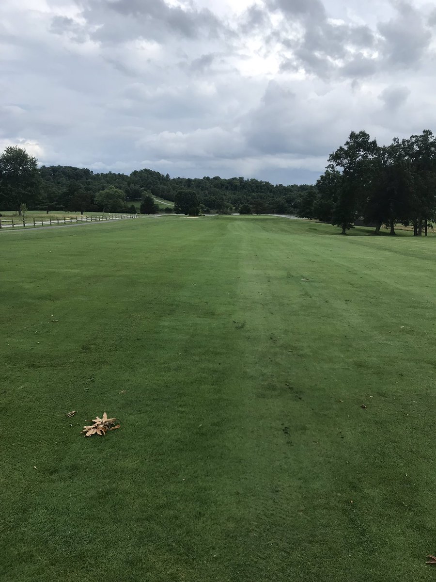 Not what I wanted to do but I don’t think they turned out to bad. Had to mow fways tonight so I can try and get a fungicide app on them tomorrow morning before the rain comes back in.