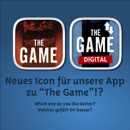 outlinedev's tweet photo. We are thinking about a new icon for our „The Game“ app - which one do you like better? #boardgameapps #thegame #thegameapp https://t.co/7U4nFiP8tt