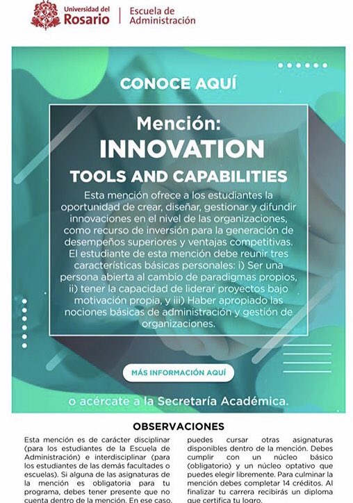 CEA_UR's tweet photo. ¿Ya conocen todas las menciones de la @admonurosario ? 🤩

Ya que estamos muy cerca a la fecha del registro de asignaturas, los invitamos a conocer todas las alternativas que pueden cursar ✨ https://t.co/e2D6zxglXm