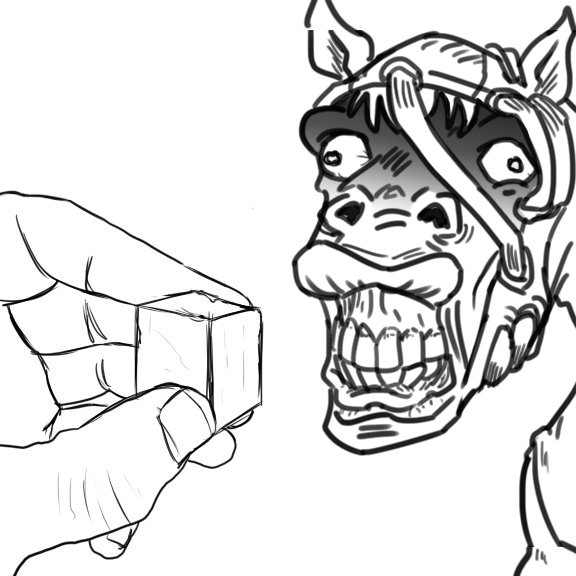 daily_jojo_'s tweet photo. Is he a dog?? Is he a horse??!  
Shout out to『Starman』for *cough* lending me a hand this week~ ( ͡° ͜ʖ ͡°) 
-『Rhinestone Eyes』

#JJBA #JoJosBizarreAdventure #Secco #Oasis #GoldenWind #VentoAureo https://t.co/Jd9b2h3t5T