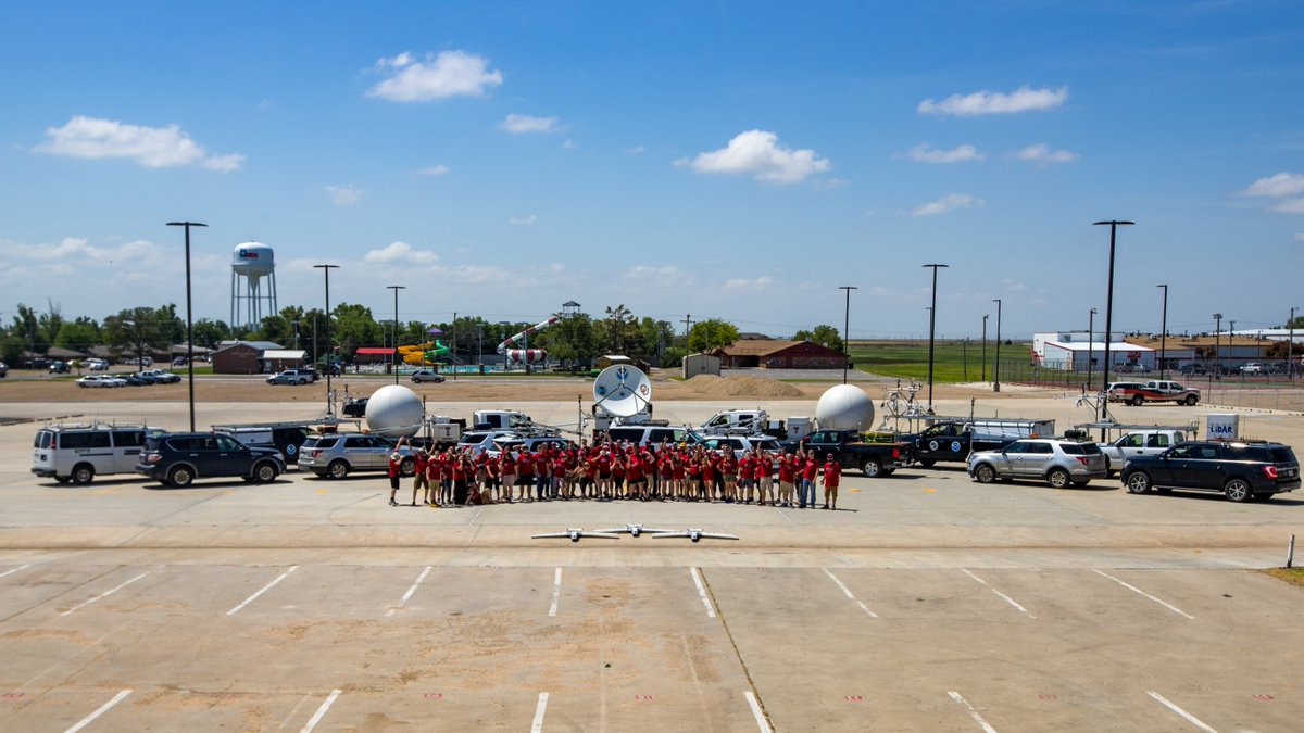 CUEngineering's tweet photo. The @TORUSupercell project has officially concluded their 2019 field research!

The @CUIriss team:
- Flew 51 flights
- Logged 40+ hours in the air
- Faced 8 tornadoes
- Spent 30 days in the field
- Returned with all aircraft, vehicles and probes

Congrats to everyone involved! 🏆 https://t.co/zn80CtbBsI