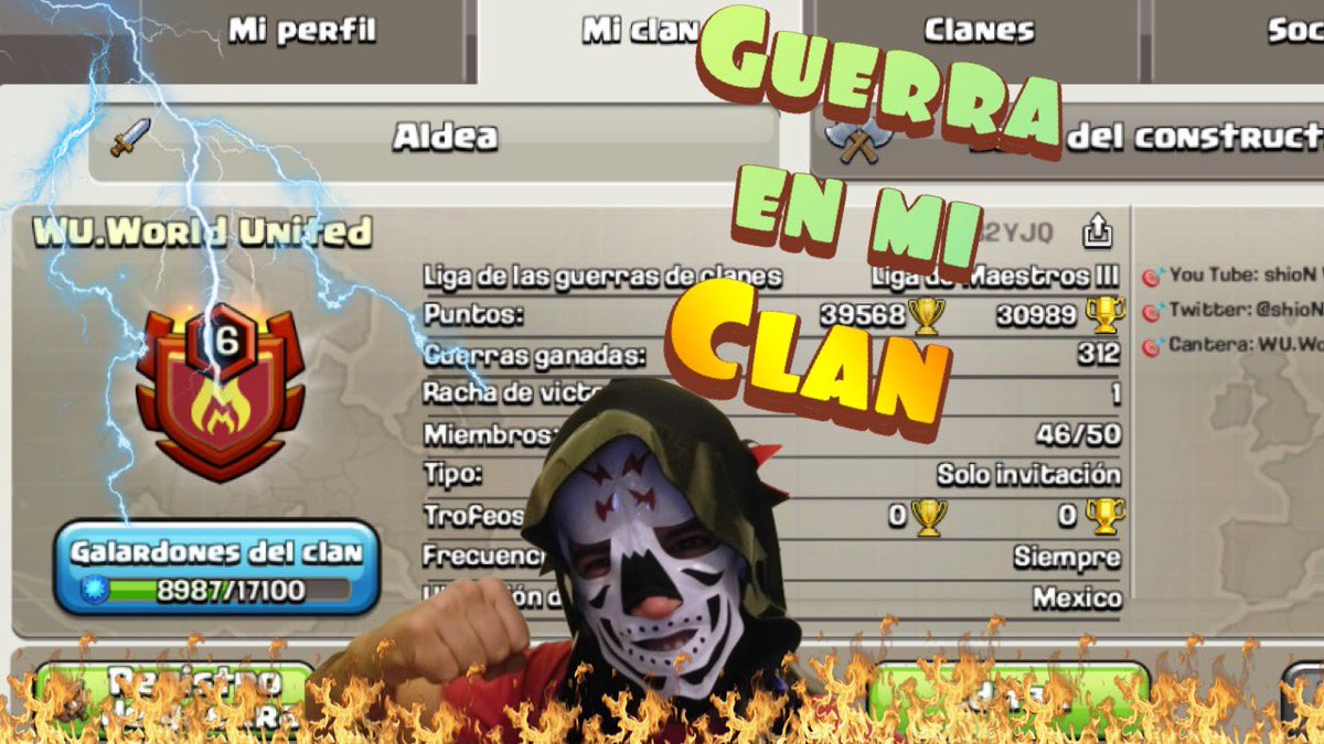 🛑LIVE🛑
Guerra en mi 🔥CLAN🔥
Ahora si voy con todo😱😱😱

🎁HOY 2 PASES DE ORO🎁

⬇️YouTube⬇️
youtu.be/sK38tN-BVa8
⬇️Facebook⬇️
facebook.com/shioNWUCoC/vid…