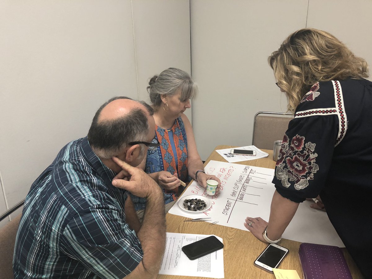 Lysoll_18's tweet photo. Great group of educators discussing the implementation of CER in Elementary Science @ESCRegion20 #ESC20Science https://t.co/K7HQOhXYXF