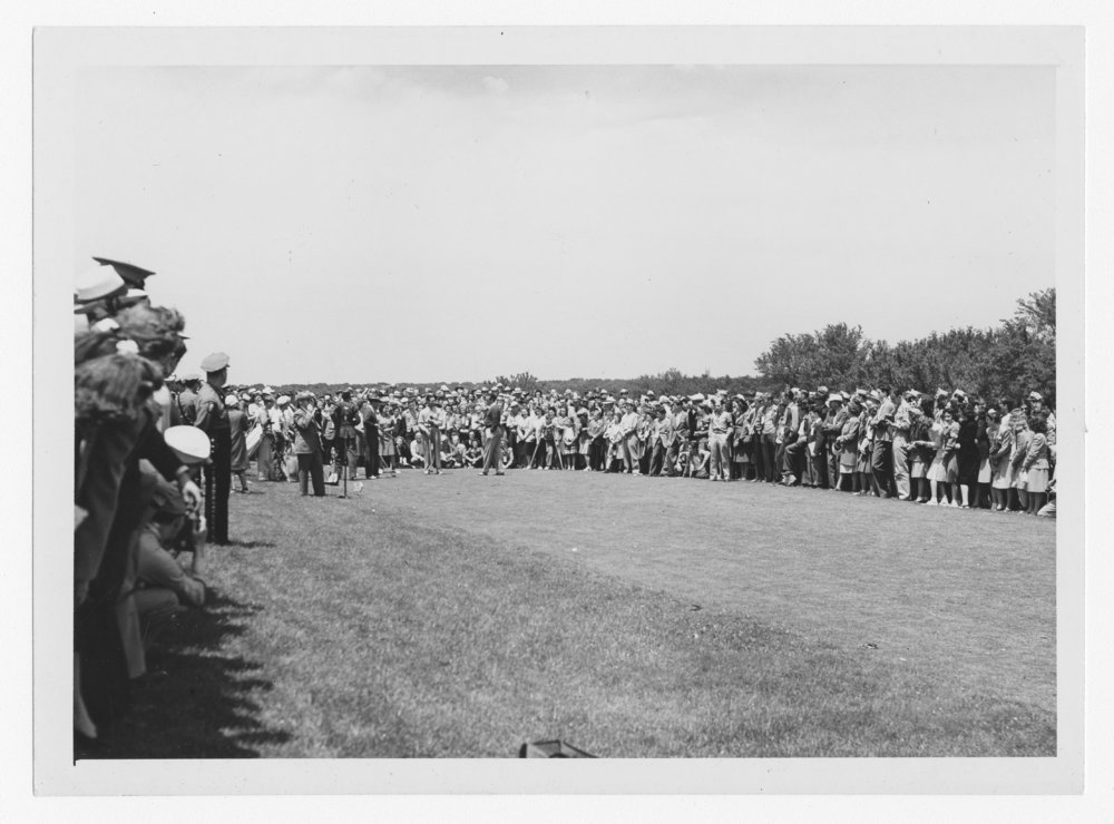 DornickMaxwell's tweet photo. Bob Hope playing at the Topeka Country Club, a 1940 Maxwell design. Topeka is also the home to US Open champ Gary Woodland. https://t.co/l6PvbBRKy3