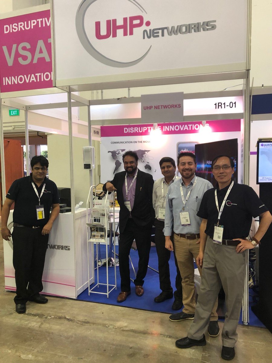 UHP Networks is ready for Day 2 @CommunicAsia 2019! Visit the team at UHP Booth 1R1-01 to learn about the latest advances from the company known for its disruptive innovations. #CommunicAsia