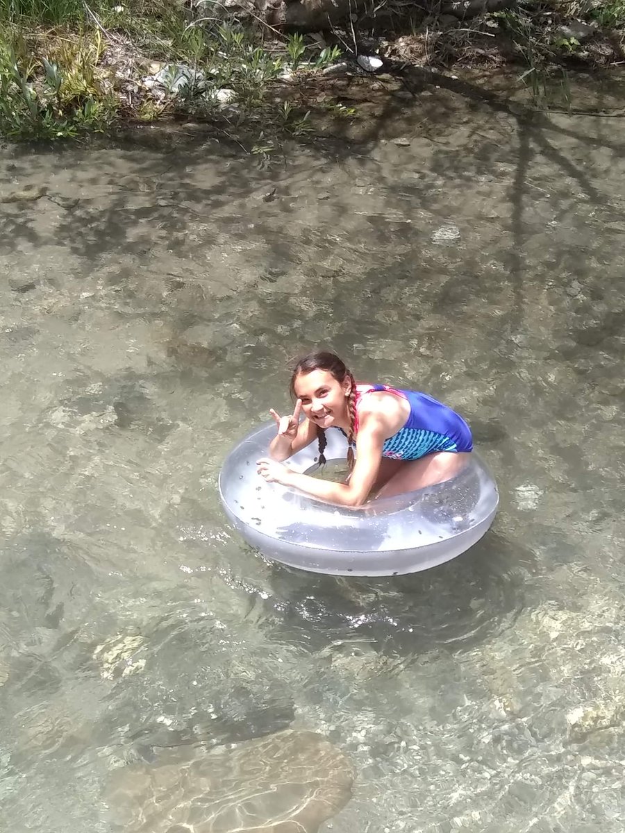 AVIDCoyotes's tweet photo. Mariah Breanna and Audrina Olivares at Fenner Canyon Creek! #summertime #yOURstory #spreadspirit https://t.co/1It3qH2dn4