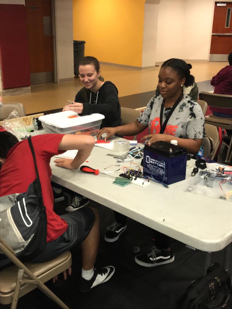Week 2 of the BUILDERS Academy at Tuskegee! After research and design last week, teams are now assembling their prototypes and learning the technology that makes them work. @STELAR_CTR <a href="/jgrayatua/">Jeff Gray</a> @AlabamaDeptofEd <a href="/TUBuilders/">TU BUILDERS Academy</a> <a href="/GovernorKayIvey/">Governor Kay Ivey</a> <a href="/CentralRedDevil/">Central High School</a> <a href="/NHScampuslife/">NHS Campus Life</a>