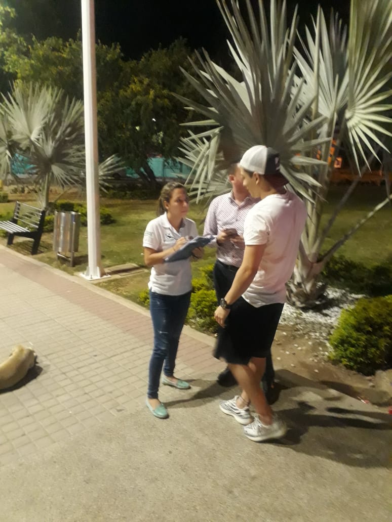 SiturCesar's tweet photo. #AEstaHora caracterizamos los viajes turísticos de nuestros visitantes en la Glorieta Los Juglares de #Valledupar
#SITURCesar #Turismo https://t.co/hmfRVpAYUi