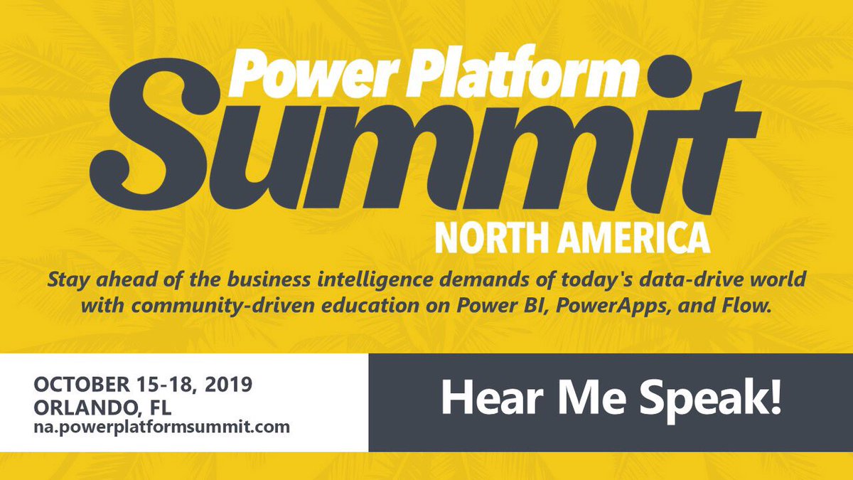 notaboutthecell's tweet photo. I’m bringing my #YearOfDAX to the #PowerPlatformSummit in Orlando. This session is a F-U-N one. Not a #FunYun , though they are delicious. https://t.co/ZbvFVxRZfQ