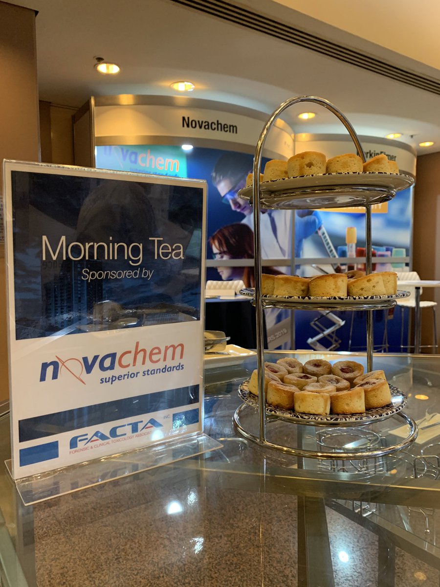 Looking forward to morning tea at #FACTA2019 - enjoy!