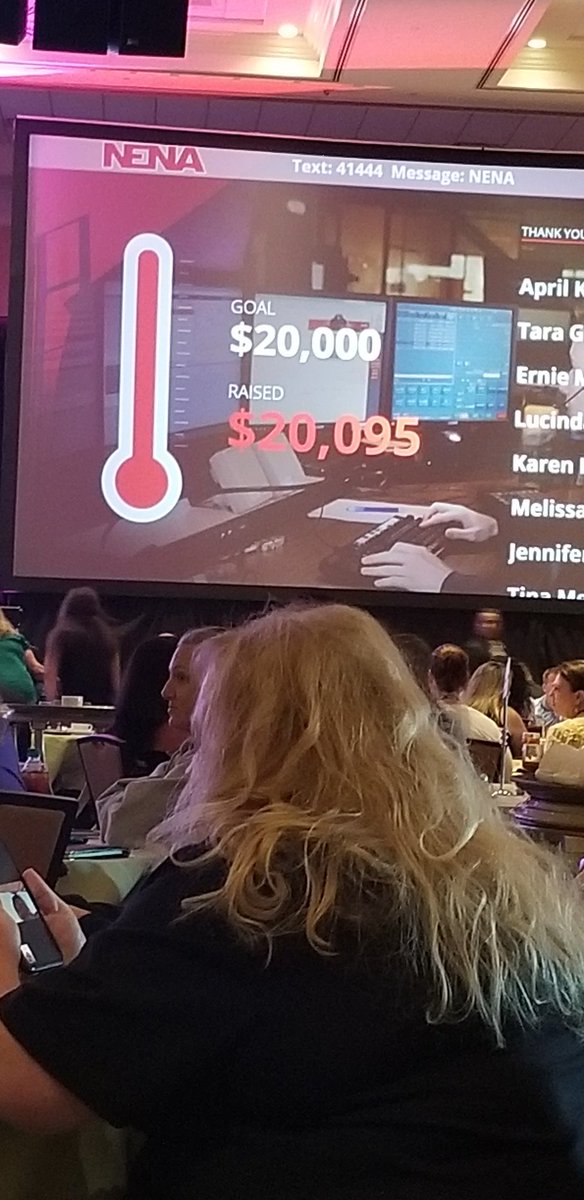 #NENA2019
Accomplished its fundraising goals for scholarships!
event.crowdcompass.com/nena2019/activ…