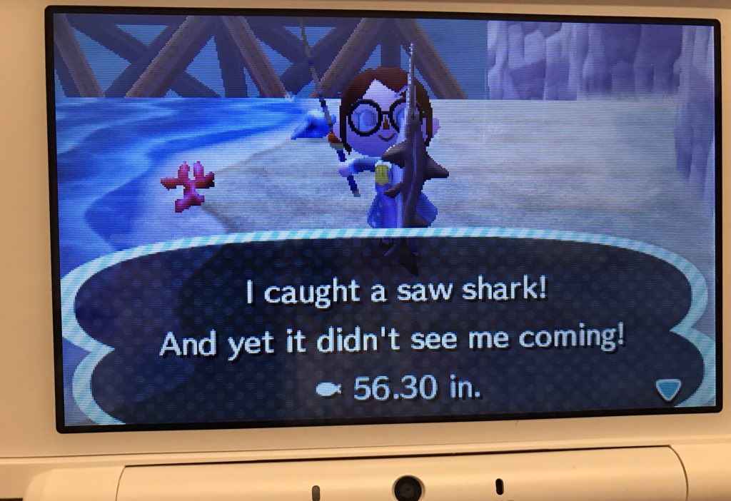 Bob came up to me and asked to catch him a saw sharkWhy is this easy for me now? I also found another Coelacanth without trying...