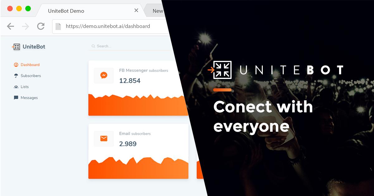 golangdevro's tweet image. A subset of our team has been developing a new platform called UniteBot, available at unitebot.ai, which is suitable for extensive communication through multiple channels like Facebook Messenger, Skype, Telegram, Slack, WhatsApp, Email and SMS. #Golang #VueJS #Docker
